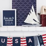 Free Summer Printables - Patriotic 4th of July Nautical Prints via Tater Tots and Jello | https://www.roseclearfield.com