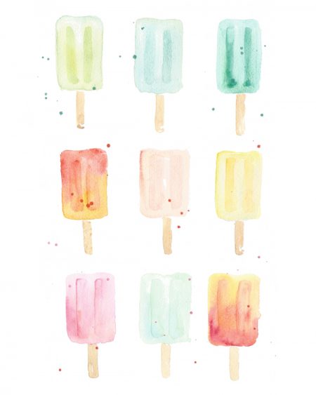 Free Summer Printables - Popsicles Printable via Remodelaholic | https://www.roseclearfield.com
