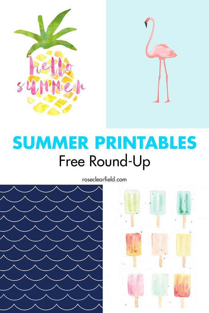 Summer Printables Free Round-Up