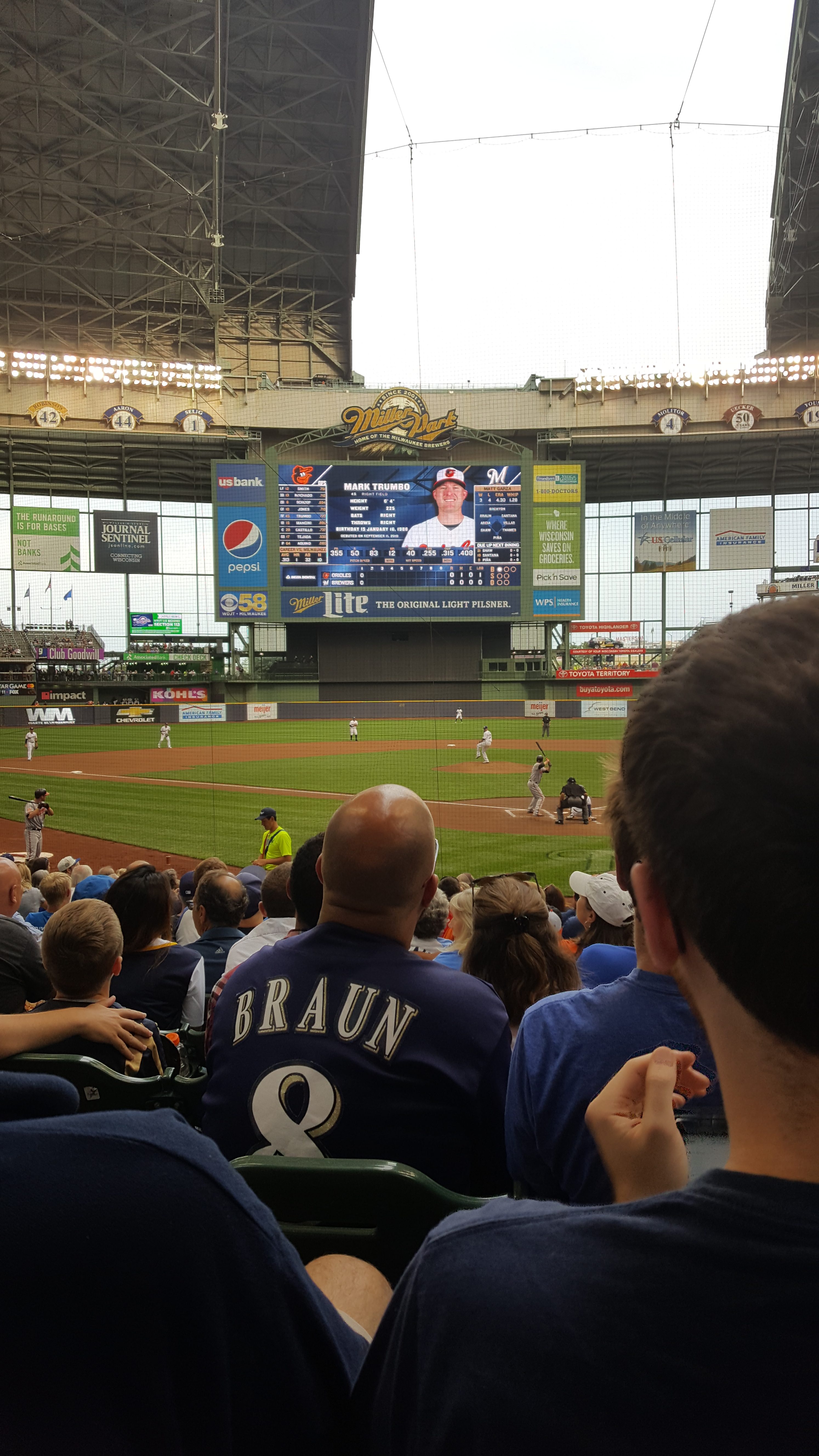 Brewers Game 7.5.17 | https://www.roseclearfield.com