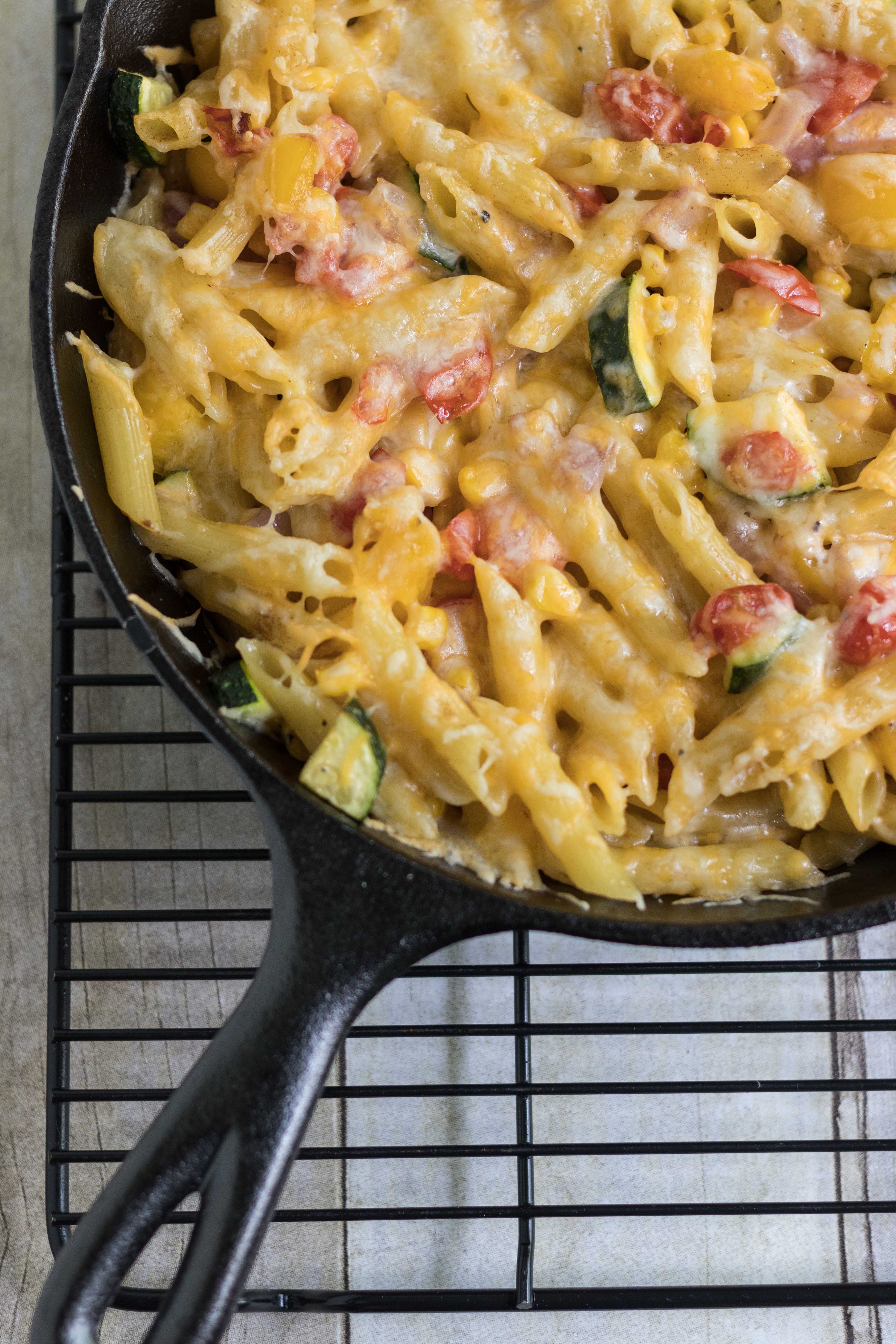 Brown Butter Garden Vegetable Pasta Skillet How Sweet Eats | https://www.roseclearfield.com