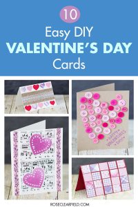 10 Easy DIY Valentine's Day Cards