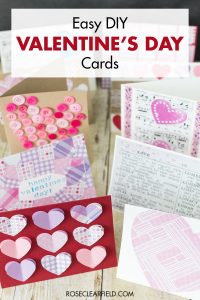 Easy DIY Valentine's Day Cards