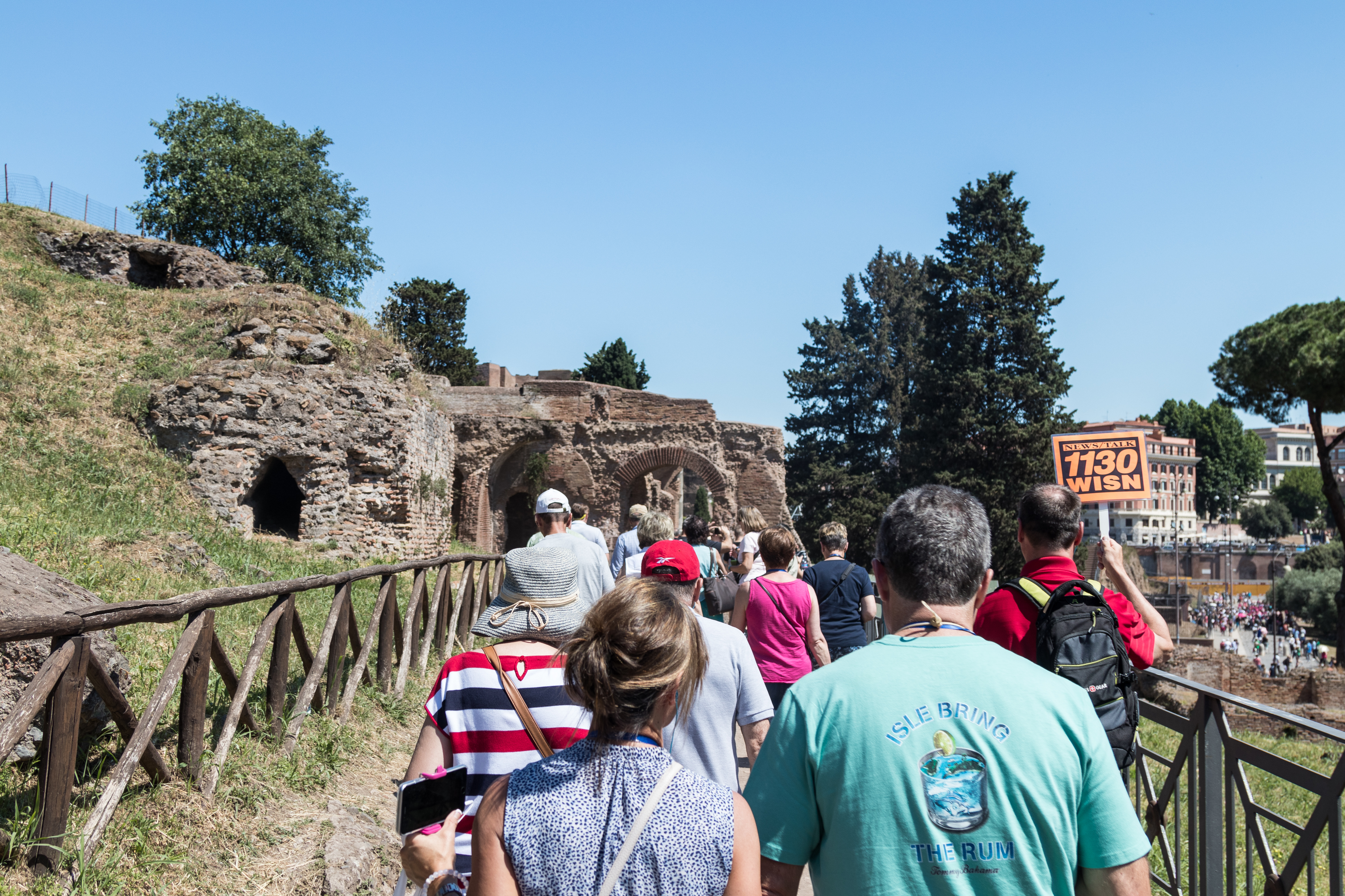 Mediterranean Cruise: Colosseum and Roman Forum | https://www.roseclearfield.com