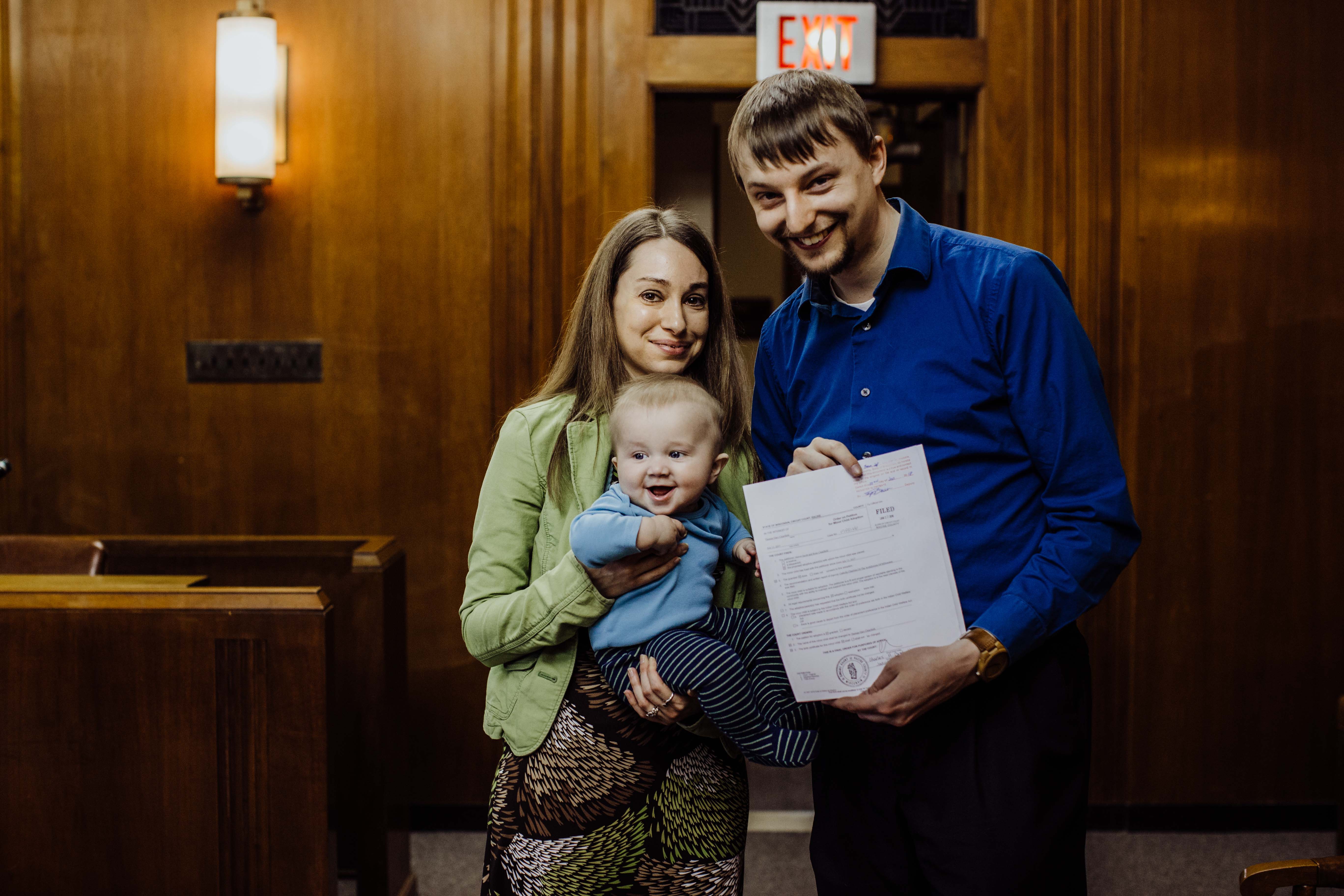 Tommy's Adoption Finalization | https://www.roseclearfield.com