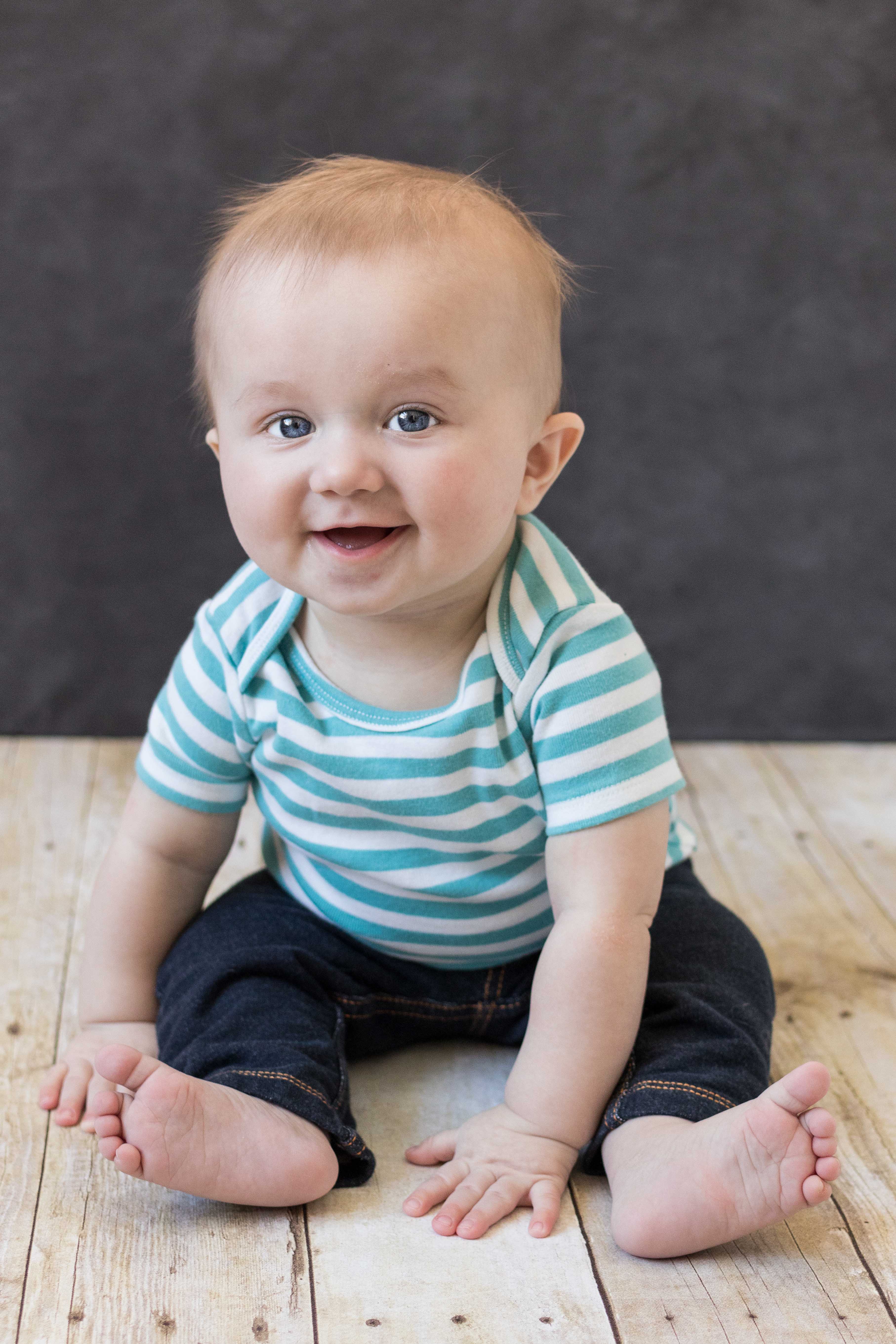 Tommy 7 Months | https://www.roseclearfield.com