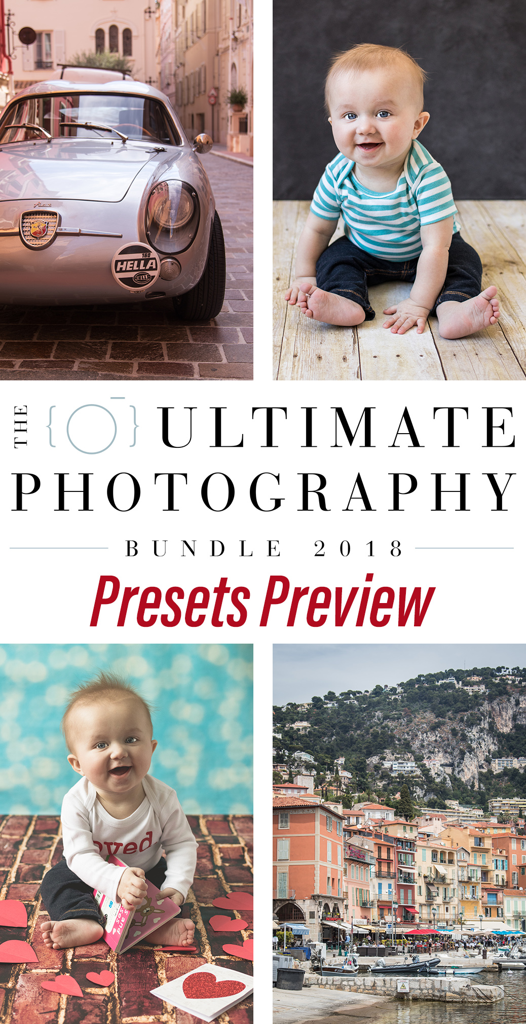 Ultimate Photography Bundle 2018. Contains six preset packages with over 500 presets total. Preview just a small sample of this amazing deal! | https://www.roseclearfield.com