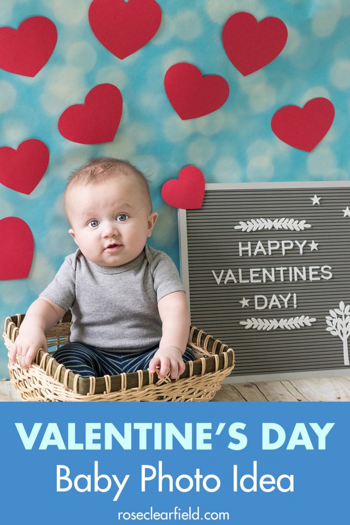 Valentine's Day Baby Photo Idea