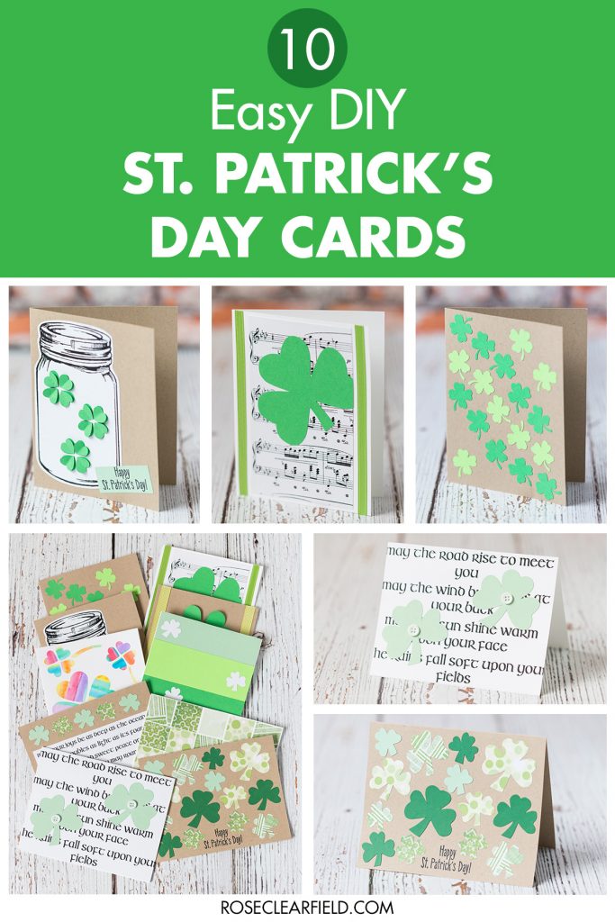 10 Easy DIY St. Patrick's Day Cards