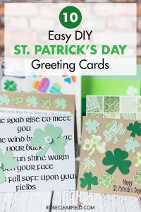 10 Easy DIY St. Patrick's Day Greeting Cards