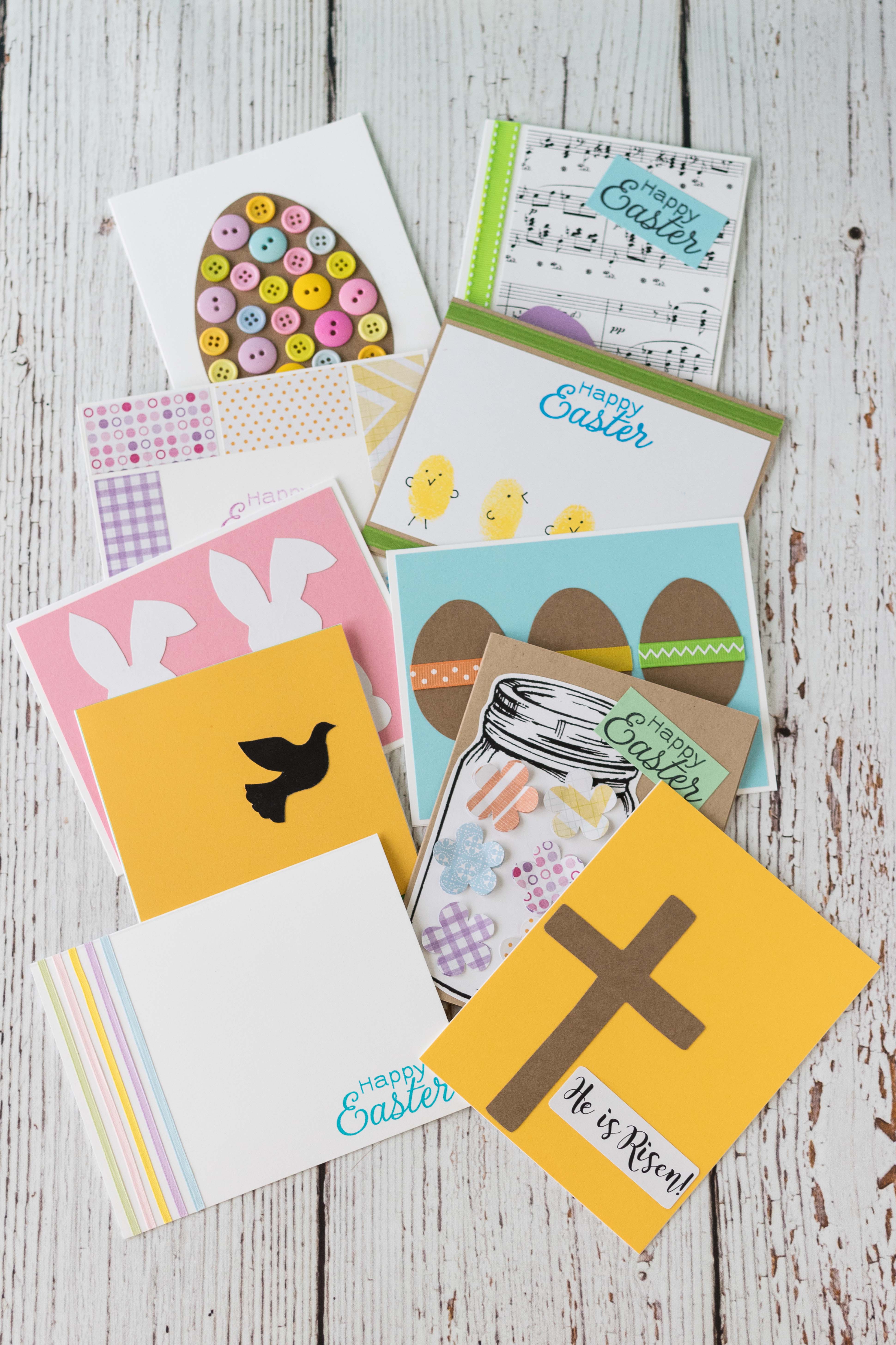 10 Simple DIY Easter Cards | https://www.roseclearfield.com