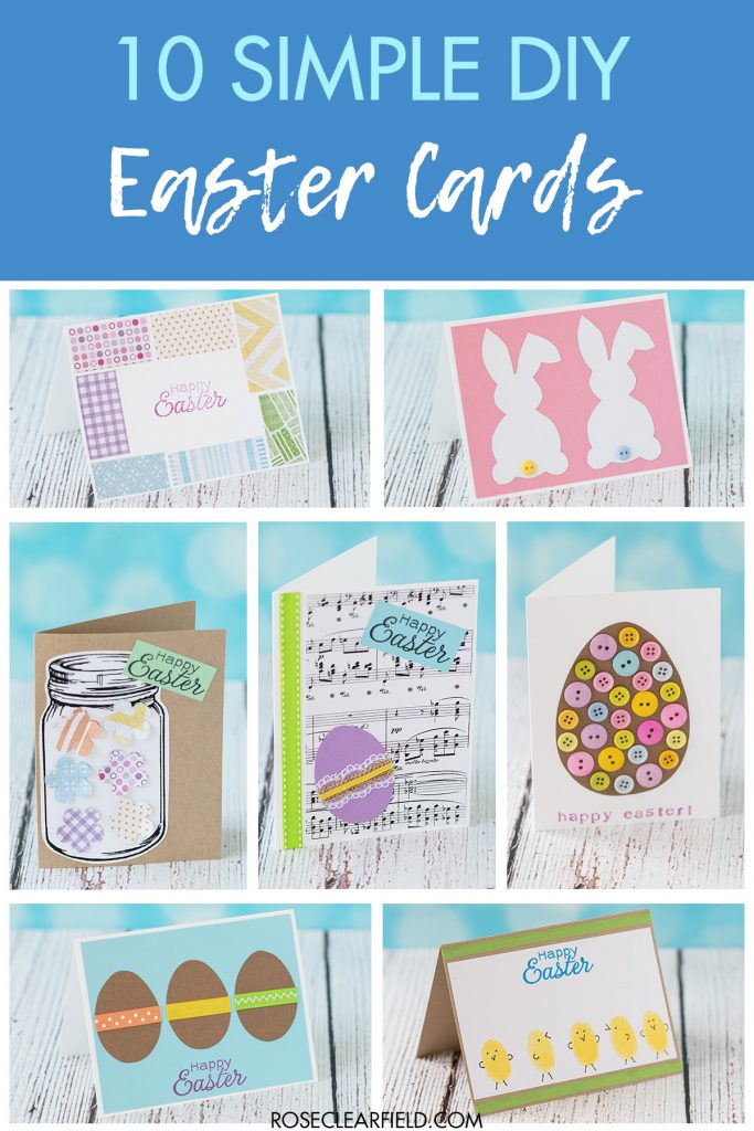 10 Simple DIY Easter Cards