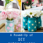 A Round-Up of DIY Spring Mason Jar Decor