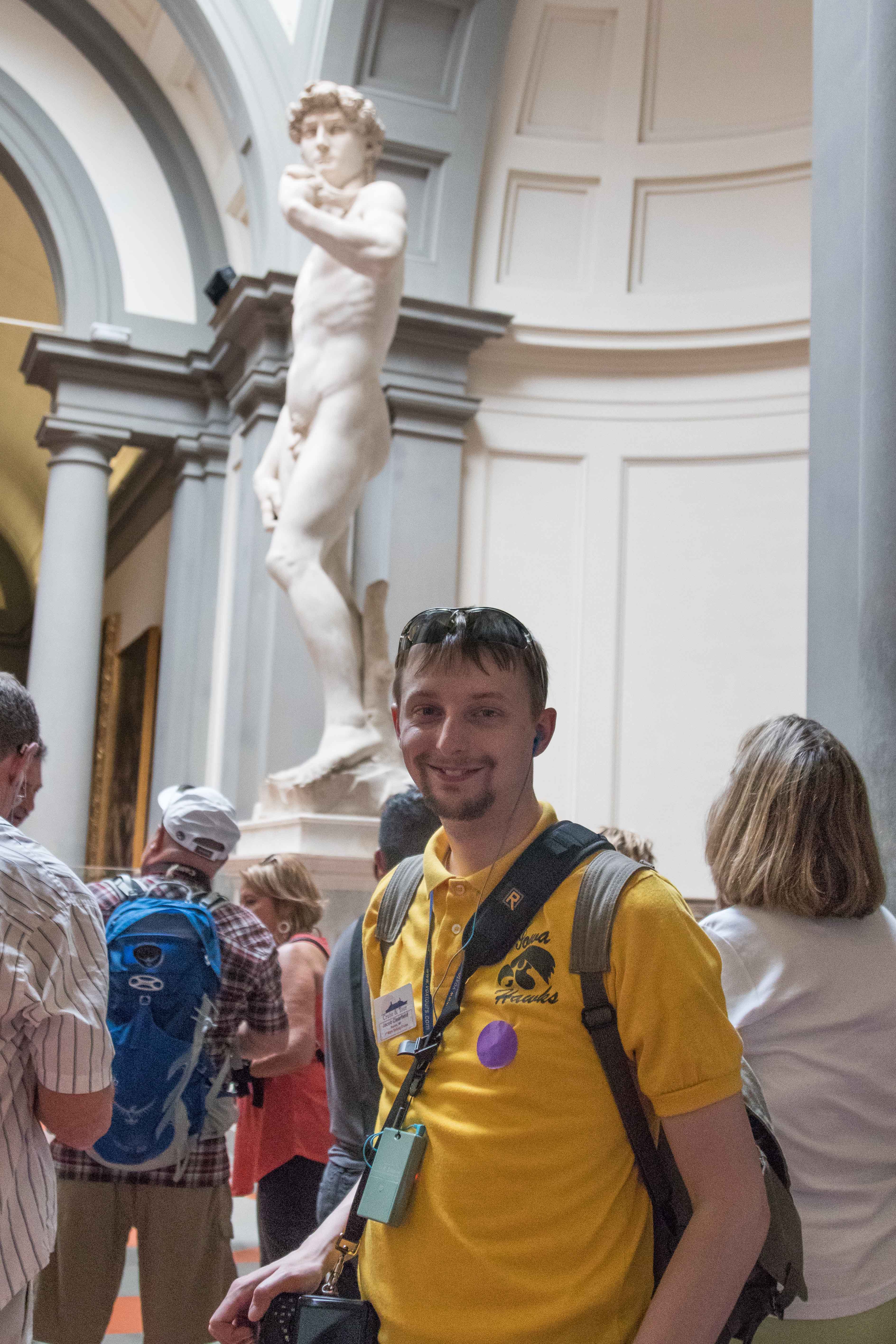 Mediterranean Cruise: Florence - Accademia Gallery | https://www.roseclearfield.com