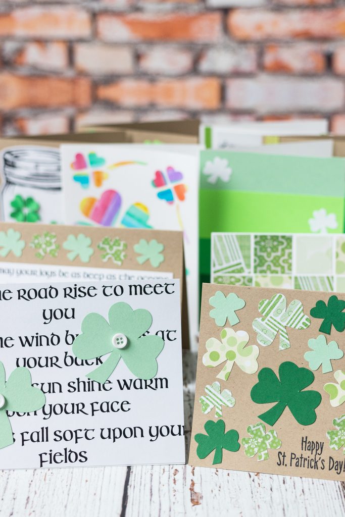 Simple DIY St. Patrick's Day Cards