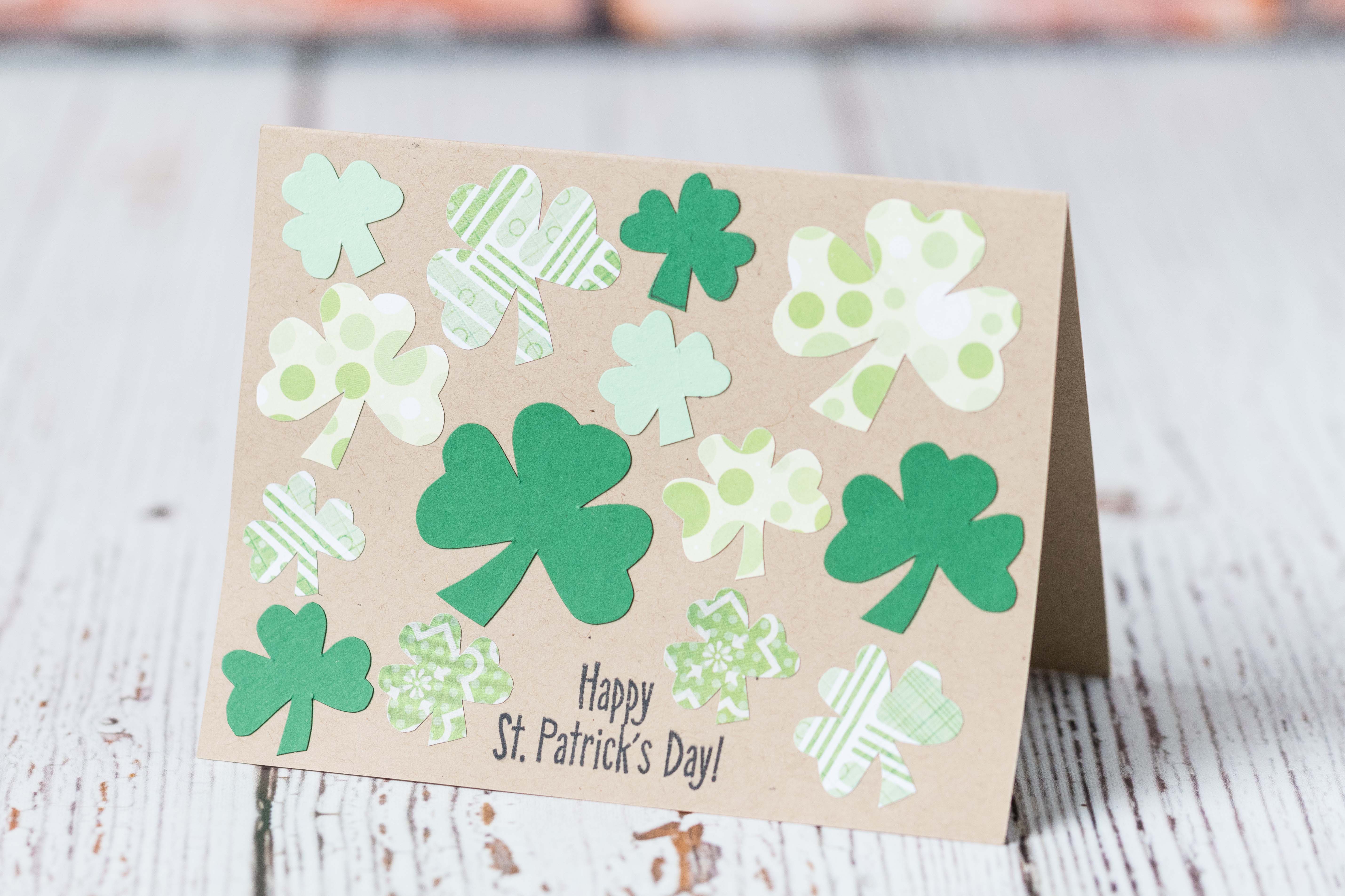 Simple DIY St. Patrick's Day Cards | https://www.roseclearfield.com