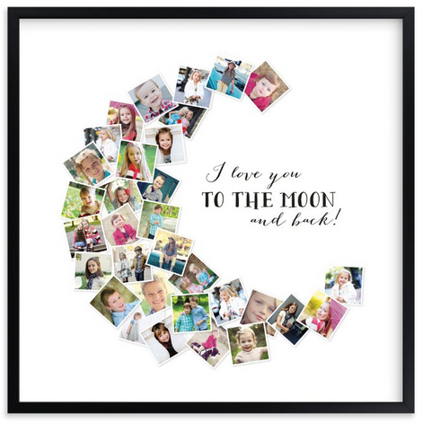 Unique Mother's Day Photo Gift Ideas - I Love You to the Moon and Back via Minted | https://www.roseclearfield.com