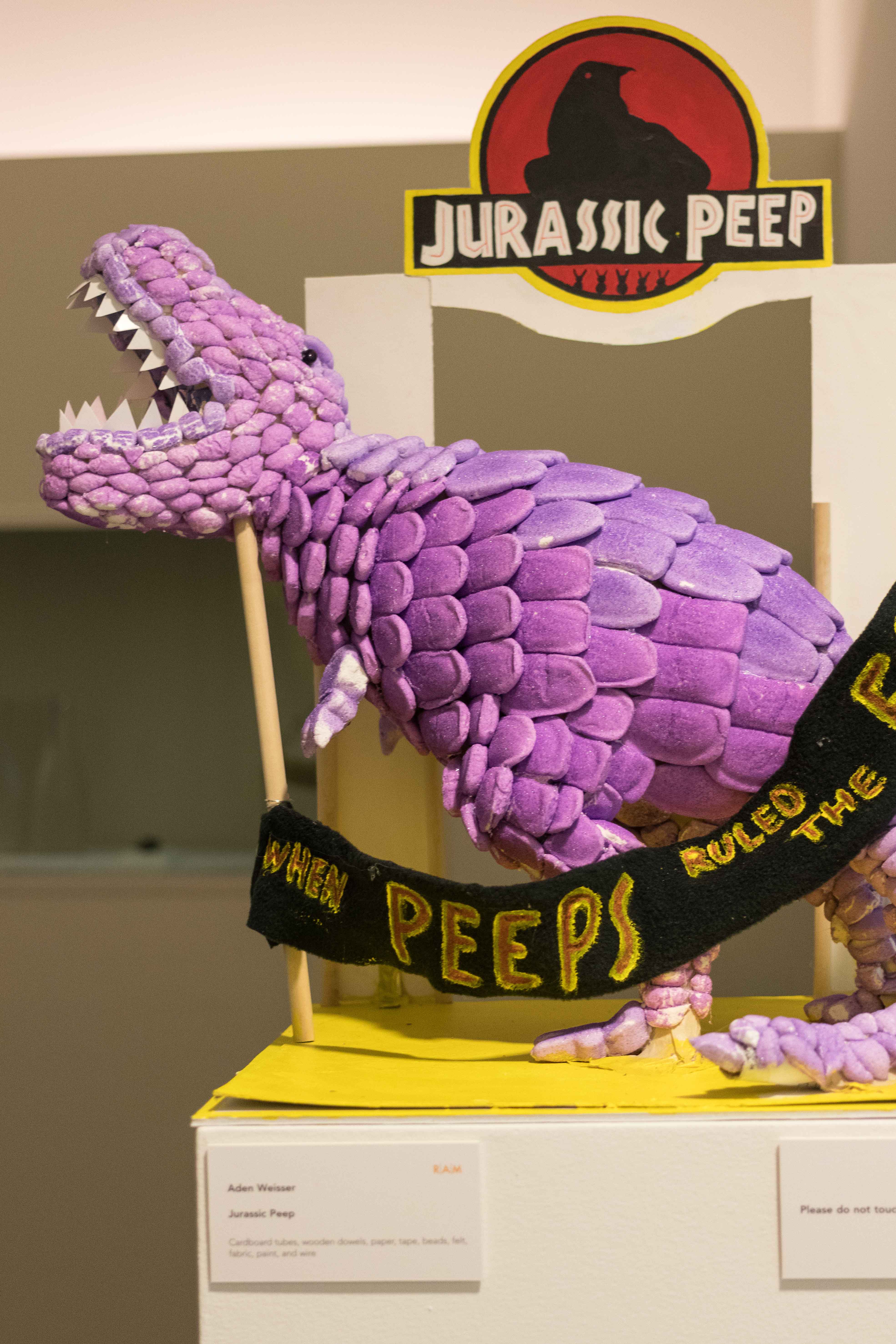 PEEPS Art Exhibition at the Racine Art Museum | https://www.roseclearfield.com