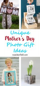 Unique Mother's Day Photo Gift Ideas