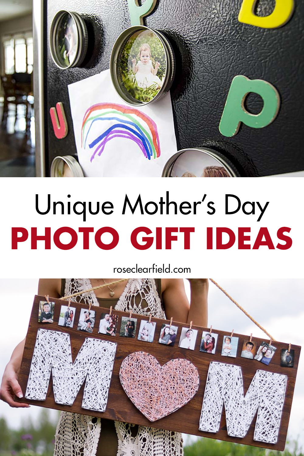 Unique Mother’s Day Photo Gift Ideas Rose Clearfield