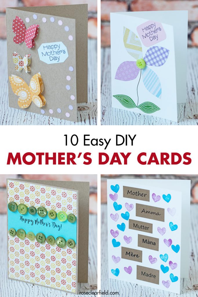 10 Easy DIY Mother's Day Cards