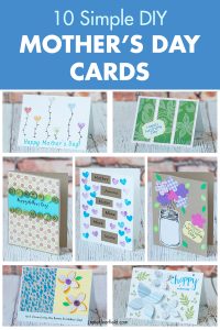 10 Simple DIY Mother's Day Cards