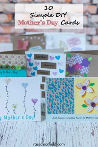 10 Simple DIY Mother's Day Cards