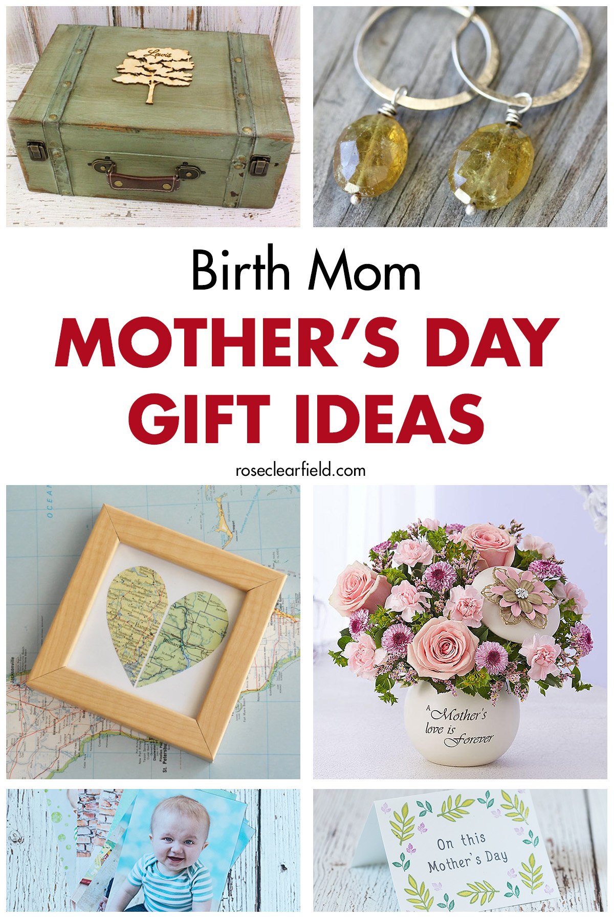 Mother's Day Gift Ideas for Birth Moms 