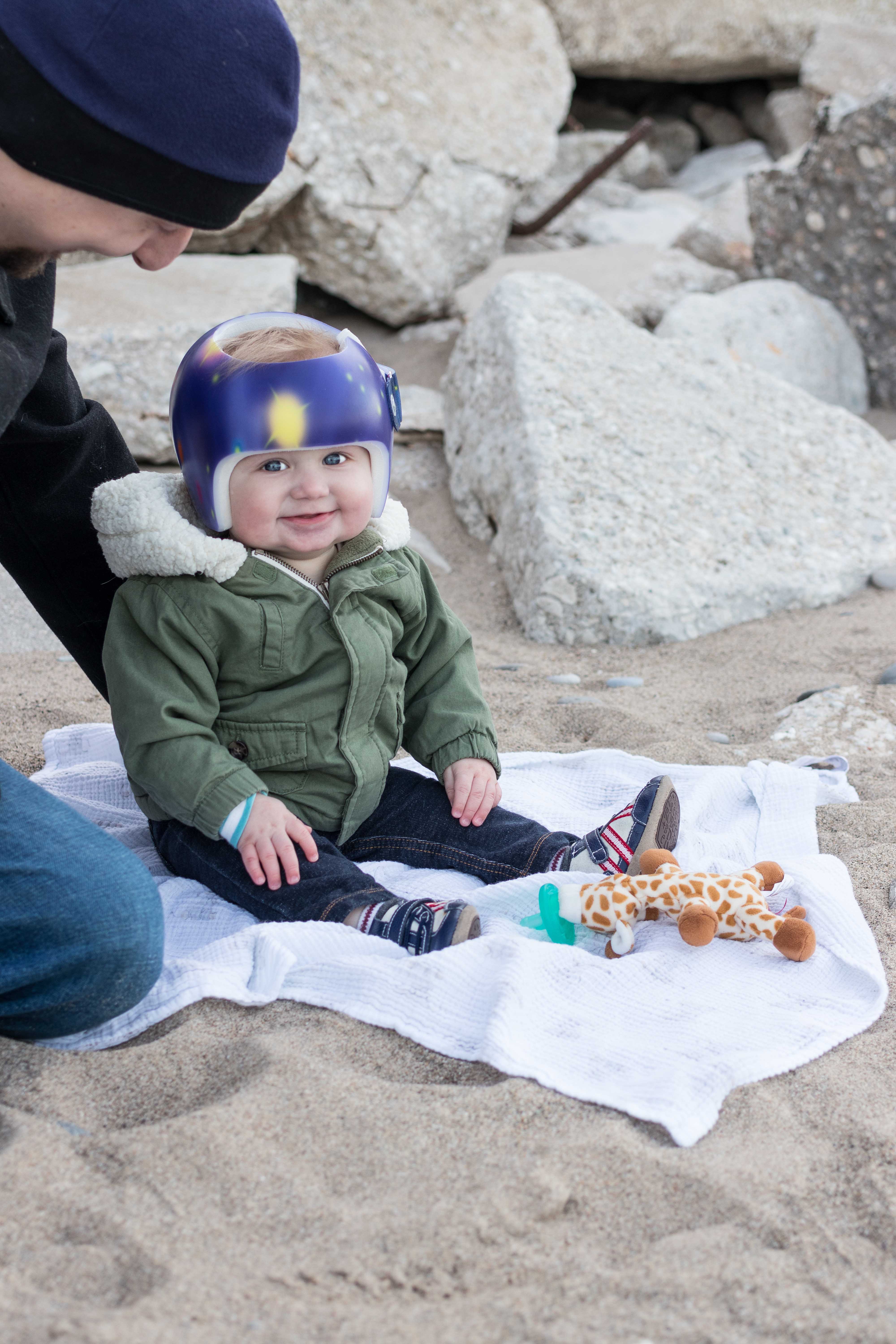 Tommy at the Beach April 2018 | https://www.roseclearfield.com