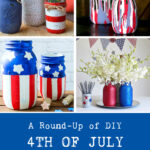 A Round-Up of DIY 4th of July Mason Jar Decor