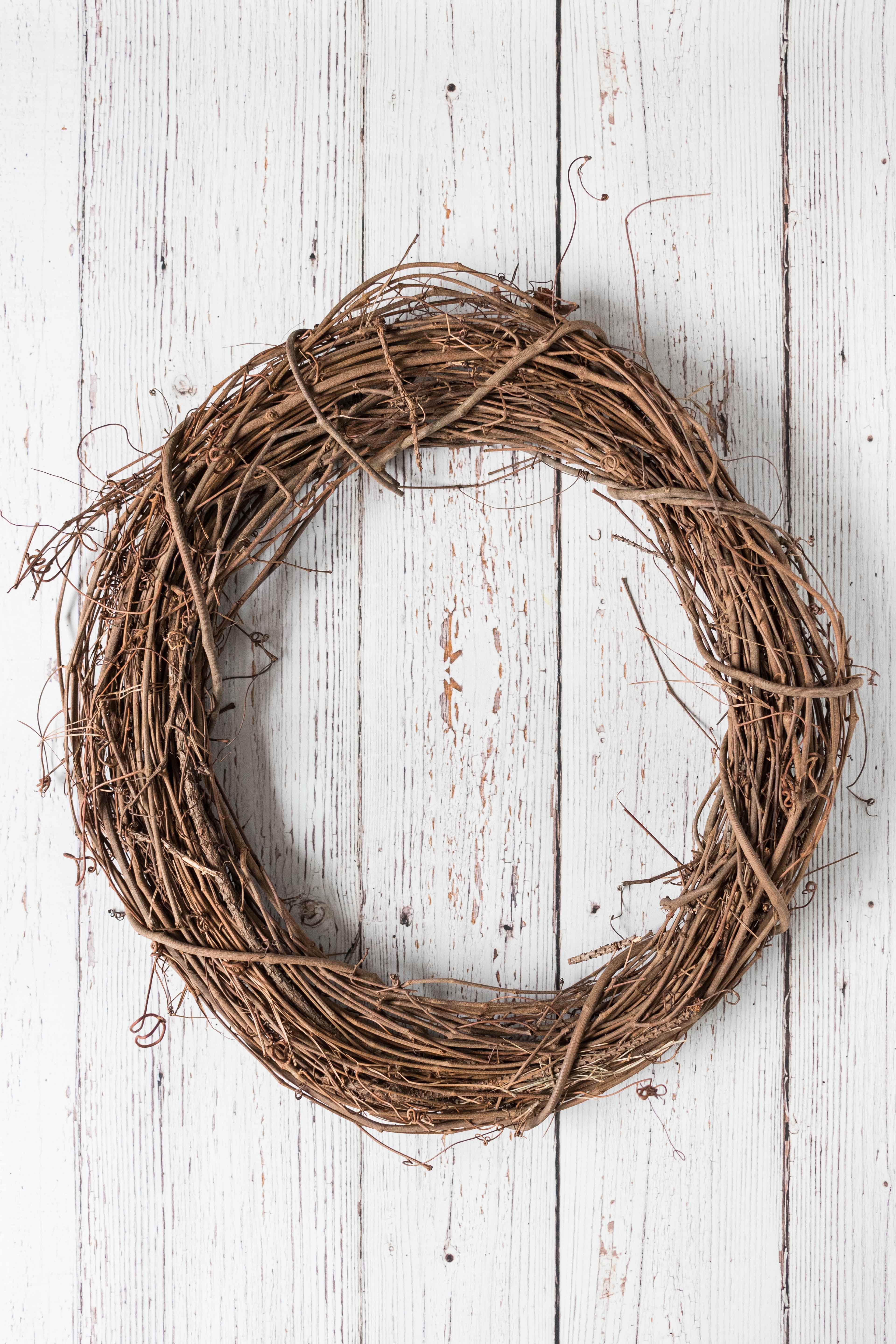 DIY Faux Greenery Wreath | https://www.roseclearfield.com