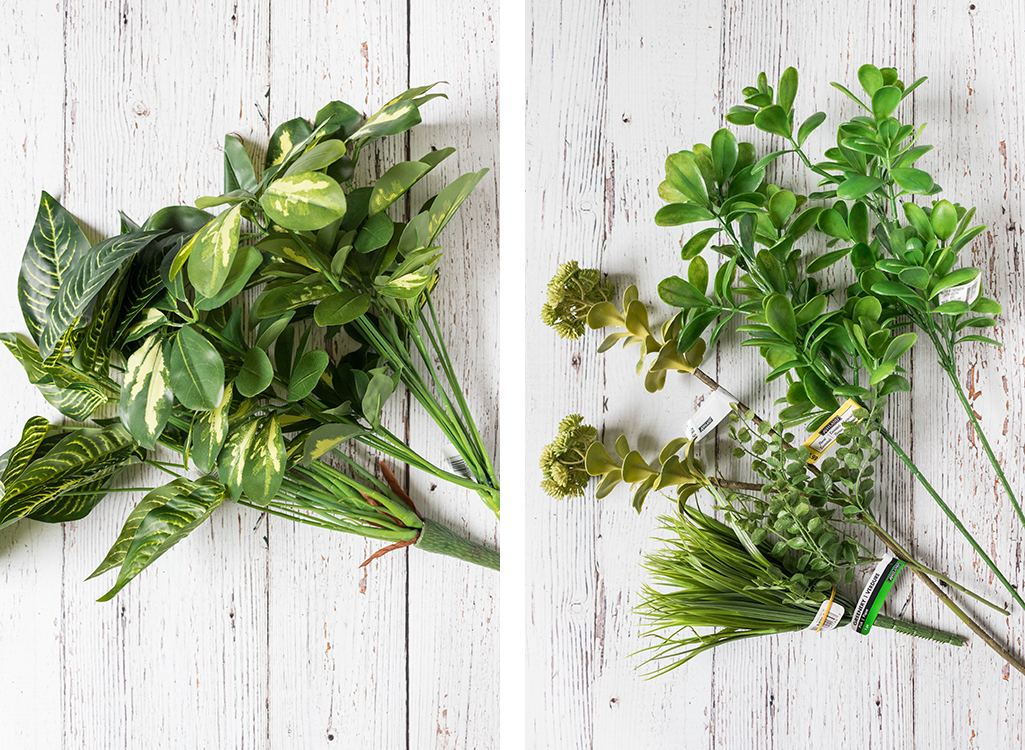 DIY Faux Greenery Wreath | https://www.roseclearfield.com