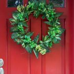 DIY Faux Greenery Wreath | https://www.roseclearfield.com