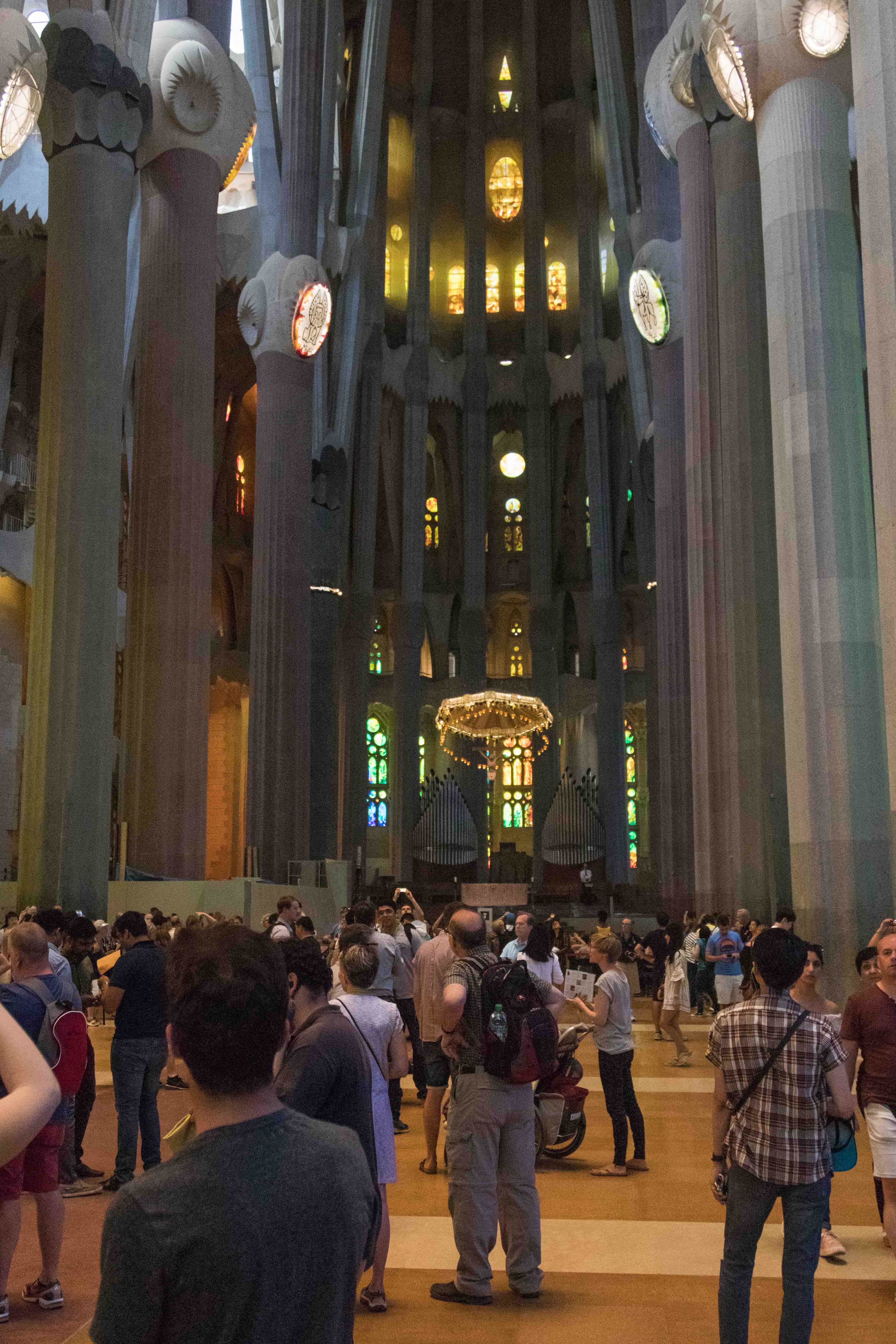 Barcelona Sagrada Familia Interior | https://www.roseclearfield.com