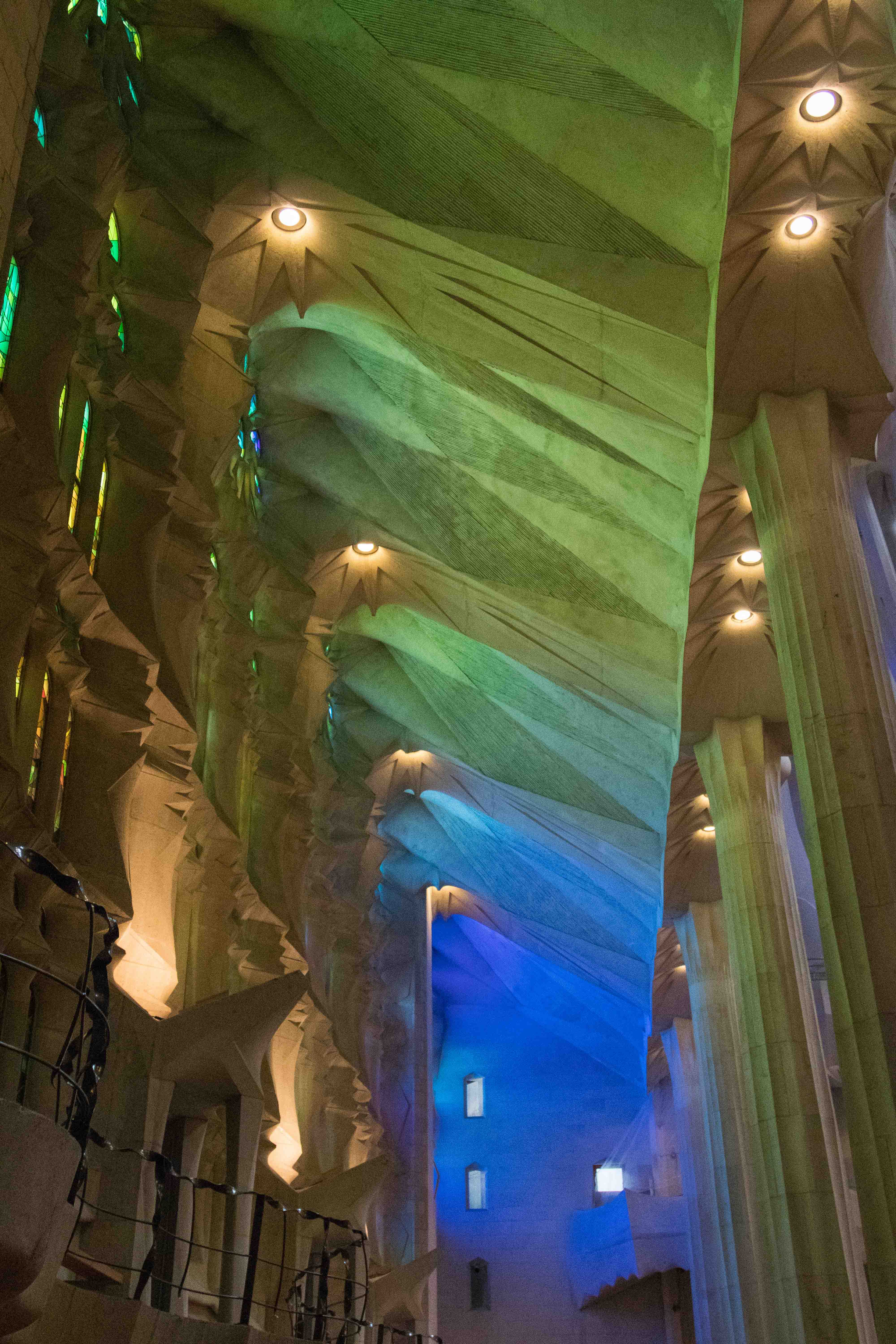 Barcelona Sagrada Familia Interior | https://www.roseclearfield.com