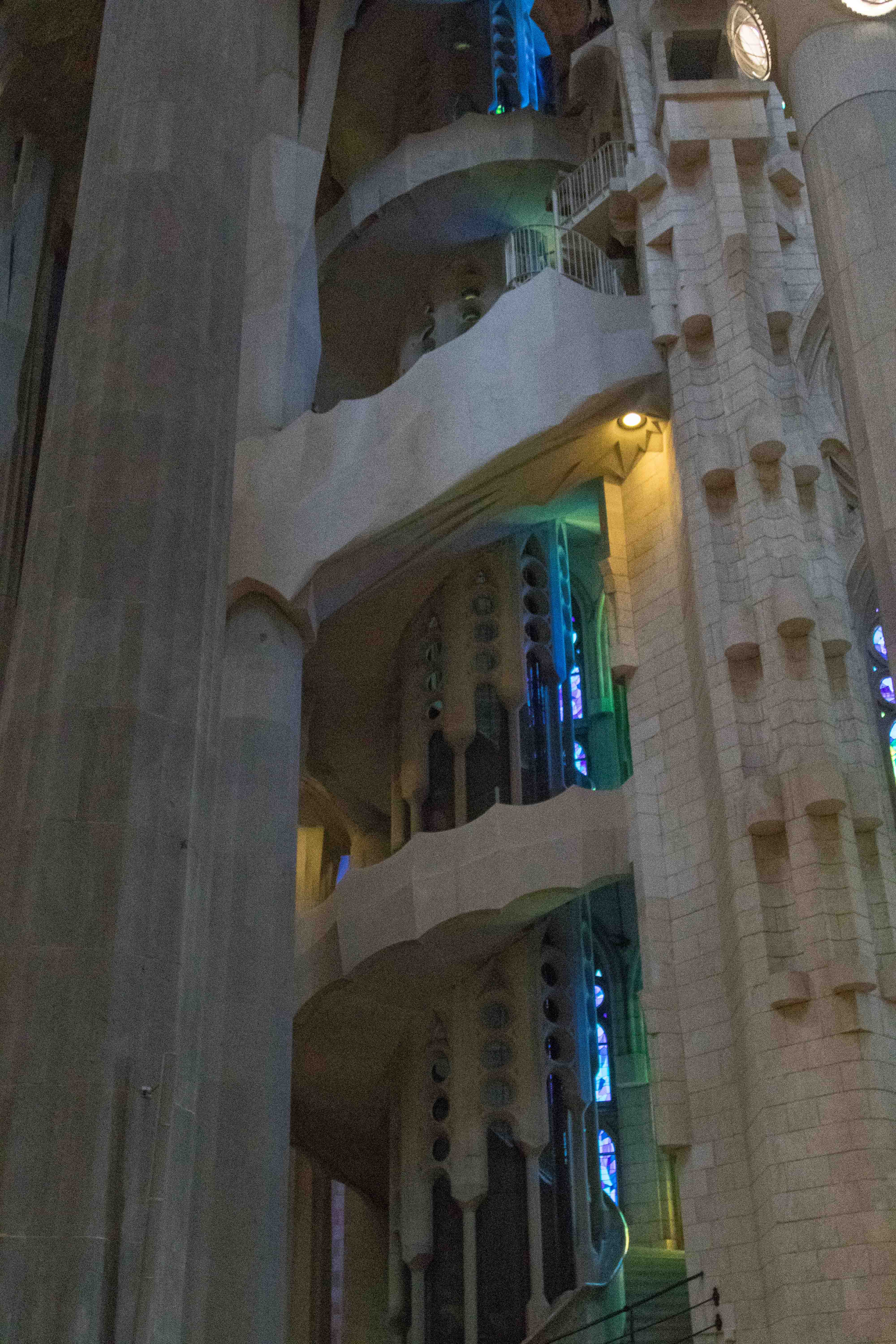 Barcelona Sagrada Familia Interior | https://www.roseclearfield.com