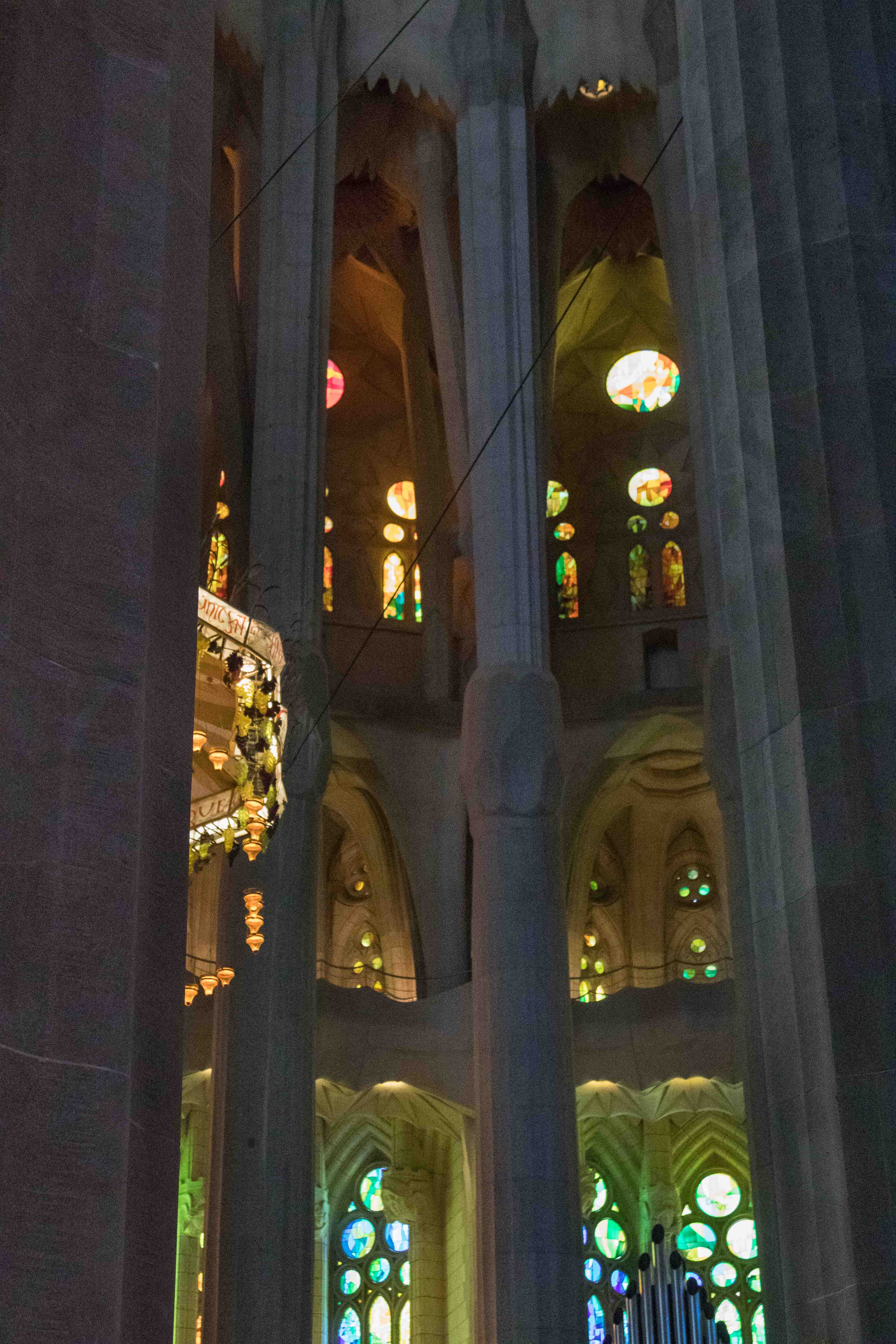 Barcelona Sagrada Familia Interior | https://www.roseclearfield.com