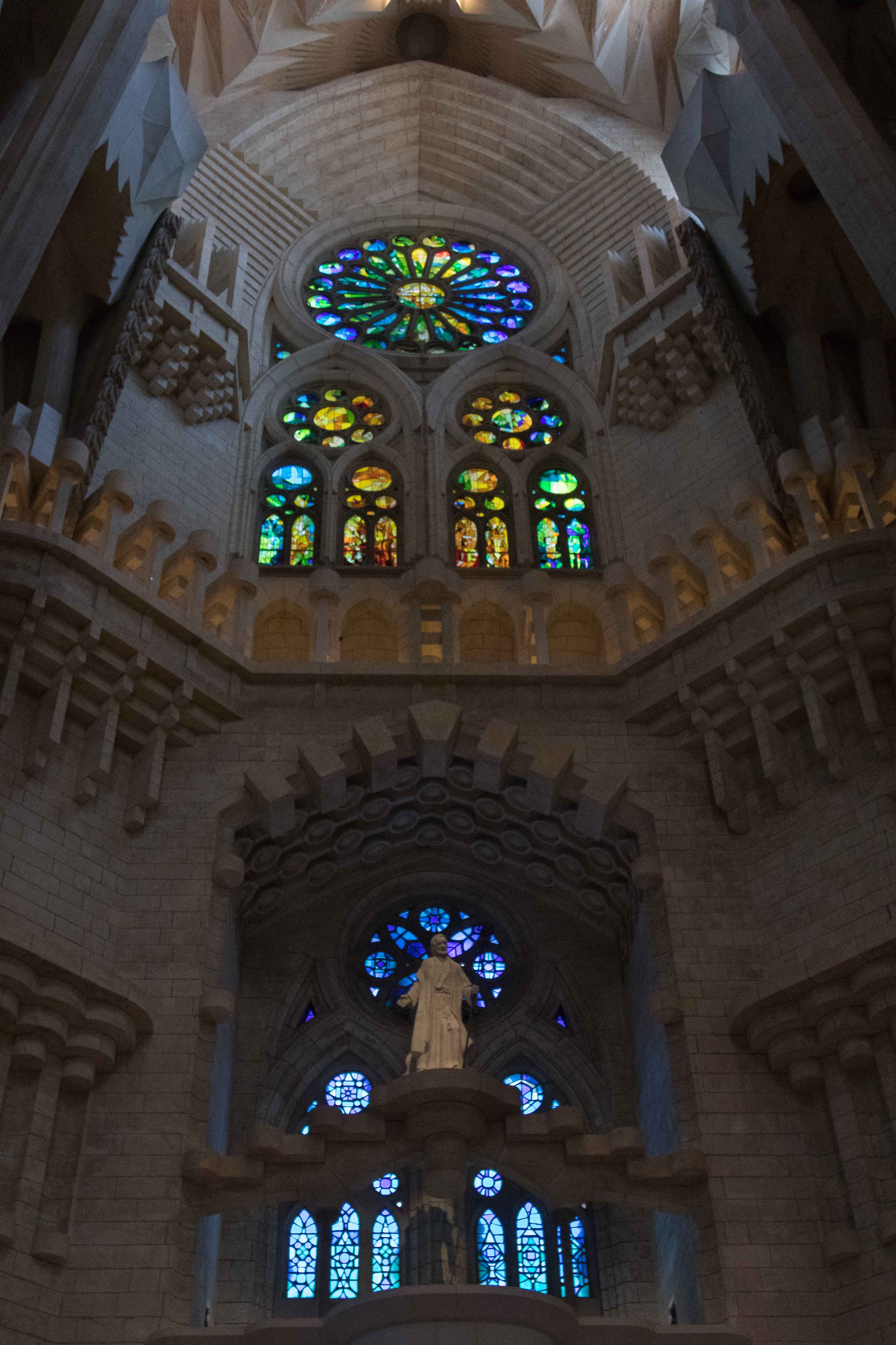 Barcelona Sagrada Familia Interior | https://www.roseclearfield.com