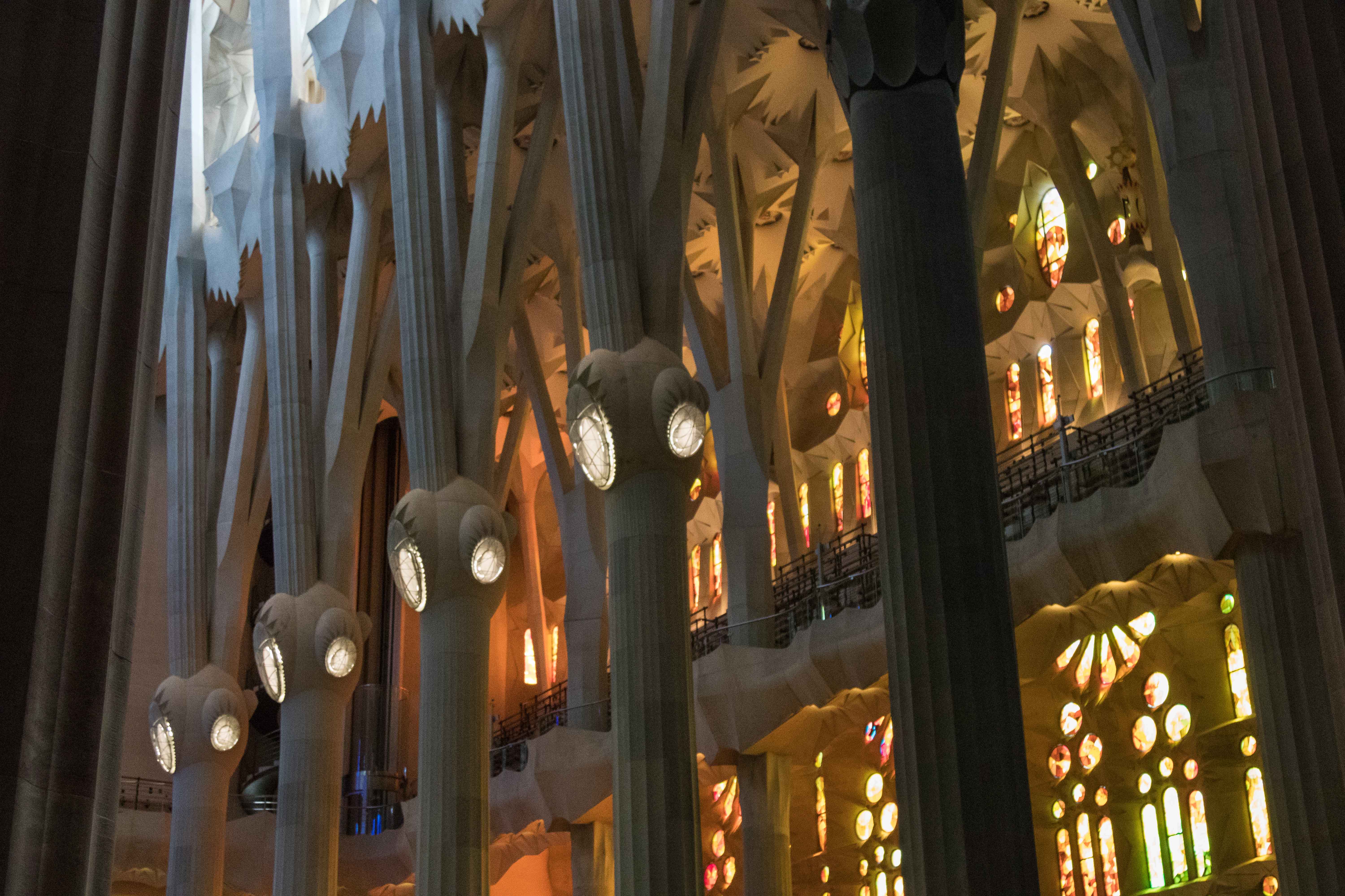 Barcelona Sagrada Familia Interior | https://www.roseclearfield.com