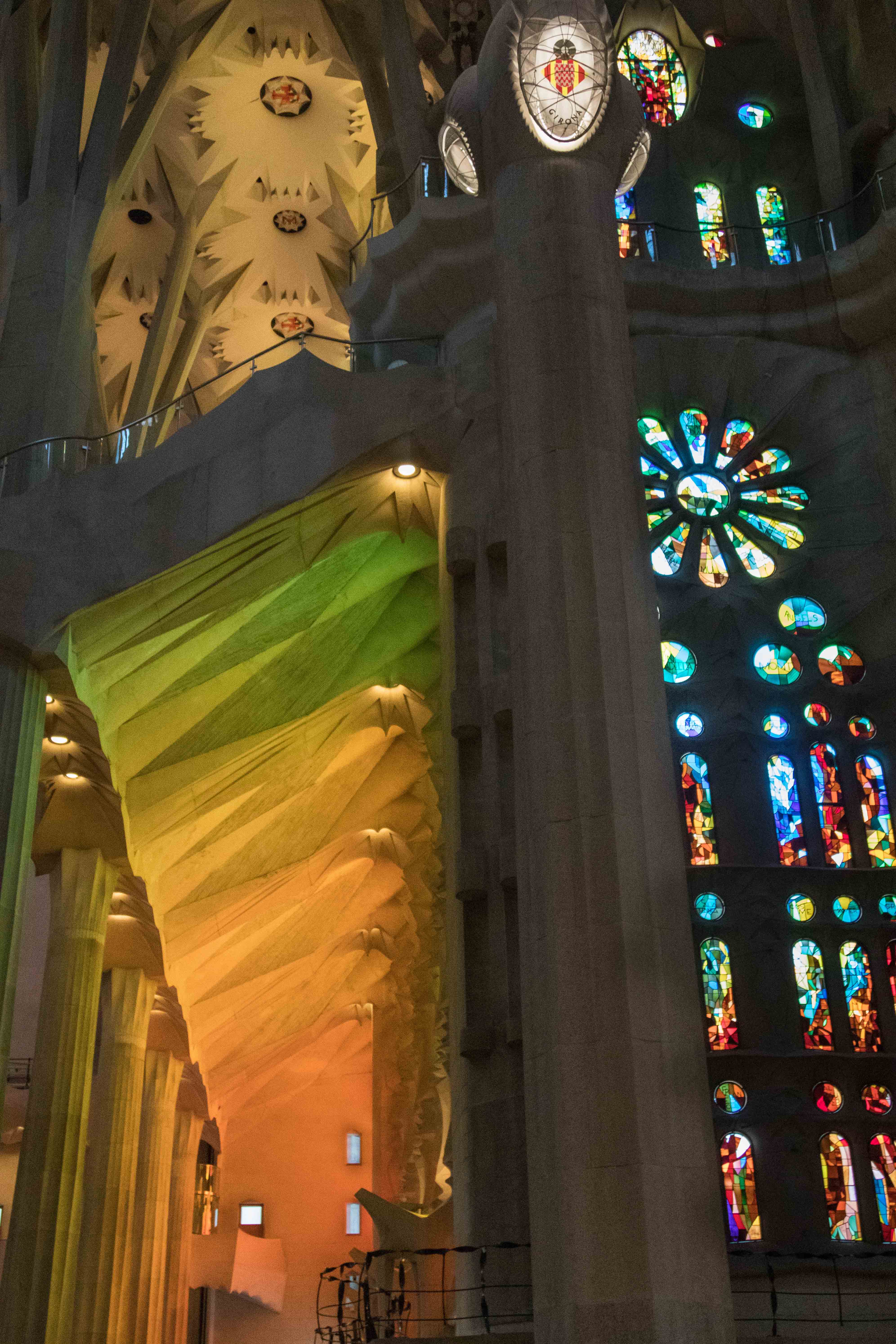 Barcelona Sagrada Familia Interior | https://www.roseclearfield.com