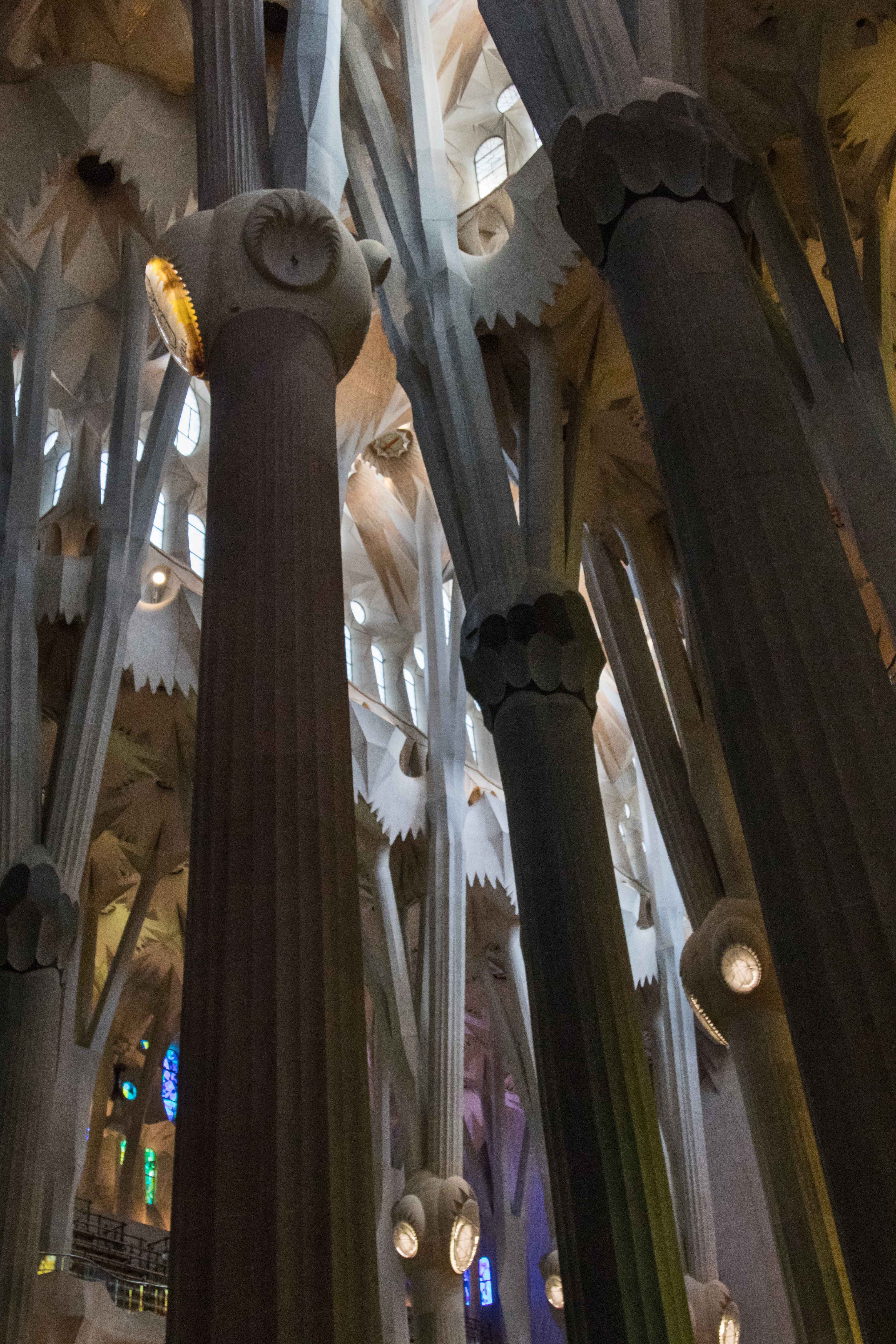 Barcelona Sagrada Familia Interior | https://www.roseclearfield.com