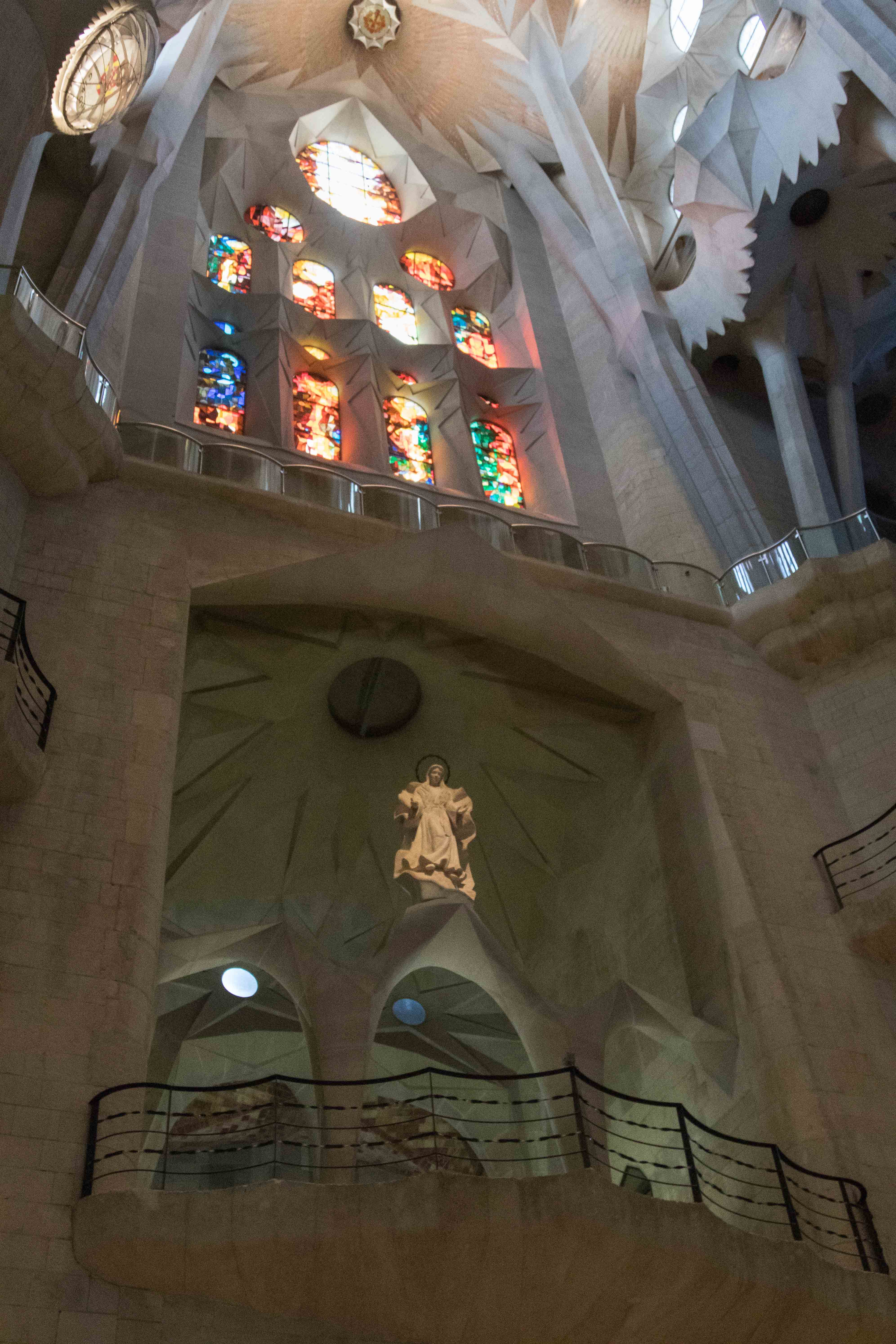 Barcelona Sagrada Familia Interior | https://www.roseclearfield.com
