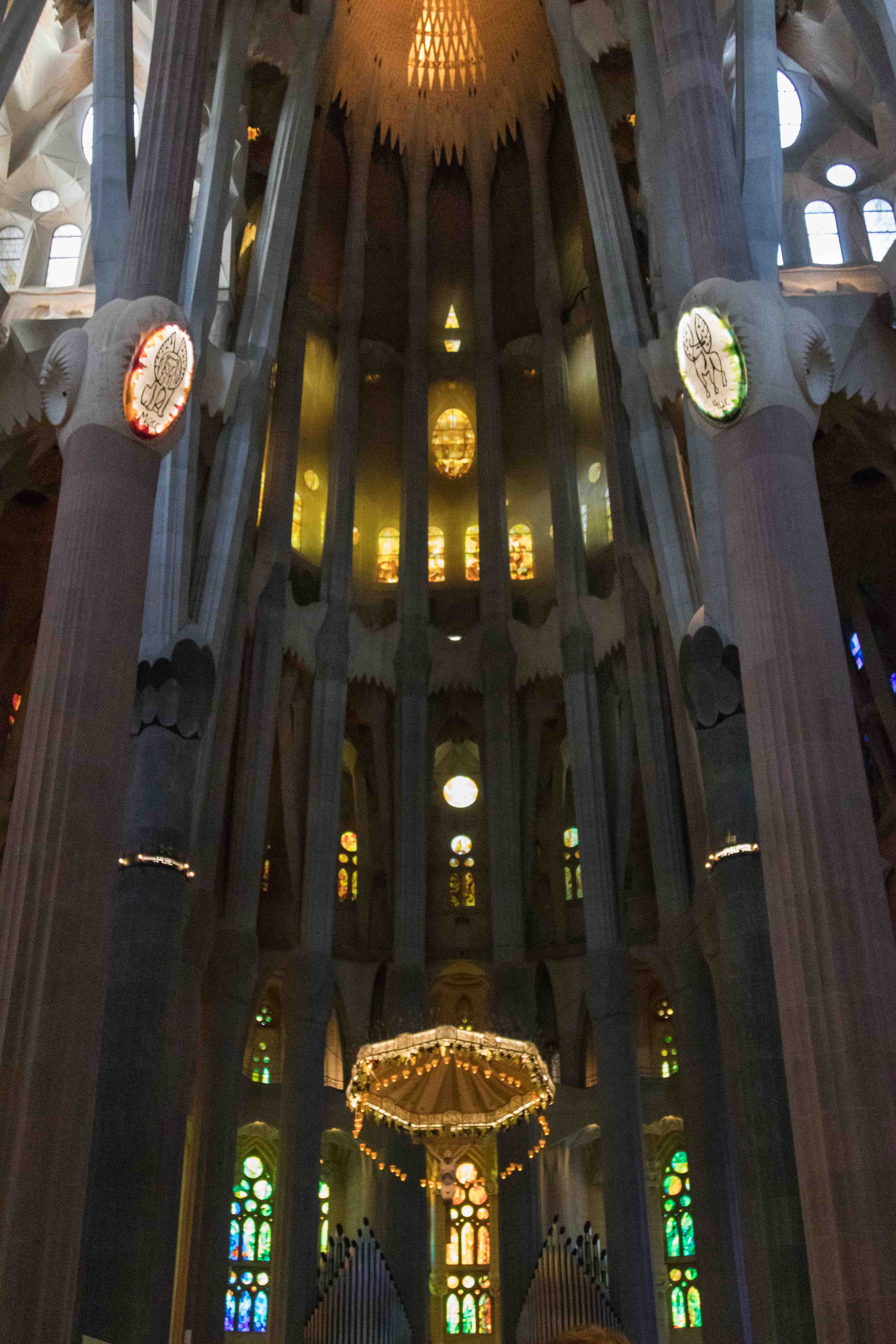 Barcelona Sagrada Familia Interior | https://www.roseclearfield.com