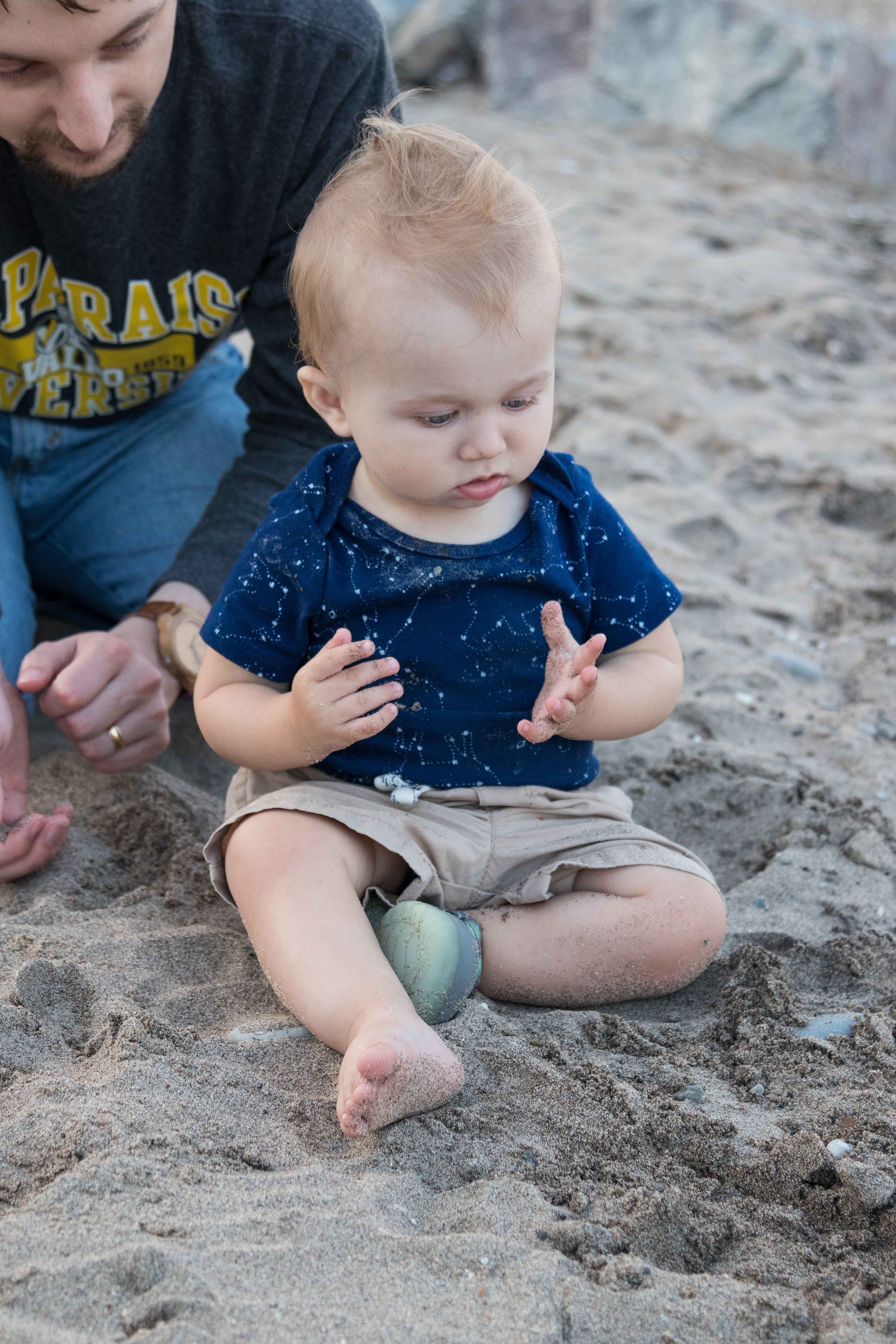 Jake and Tommy at the Beach July 2018 | https://www.roseclearfield.com