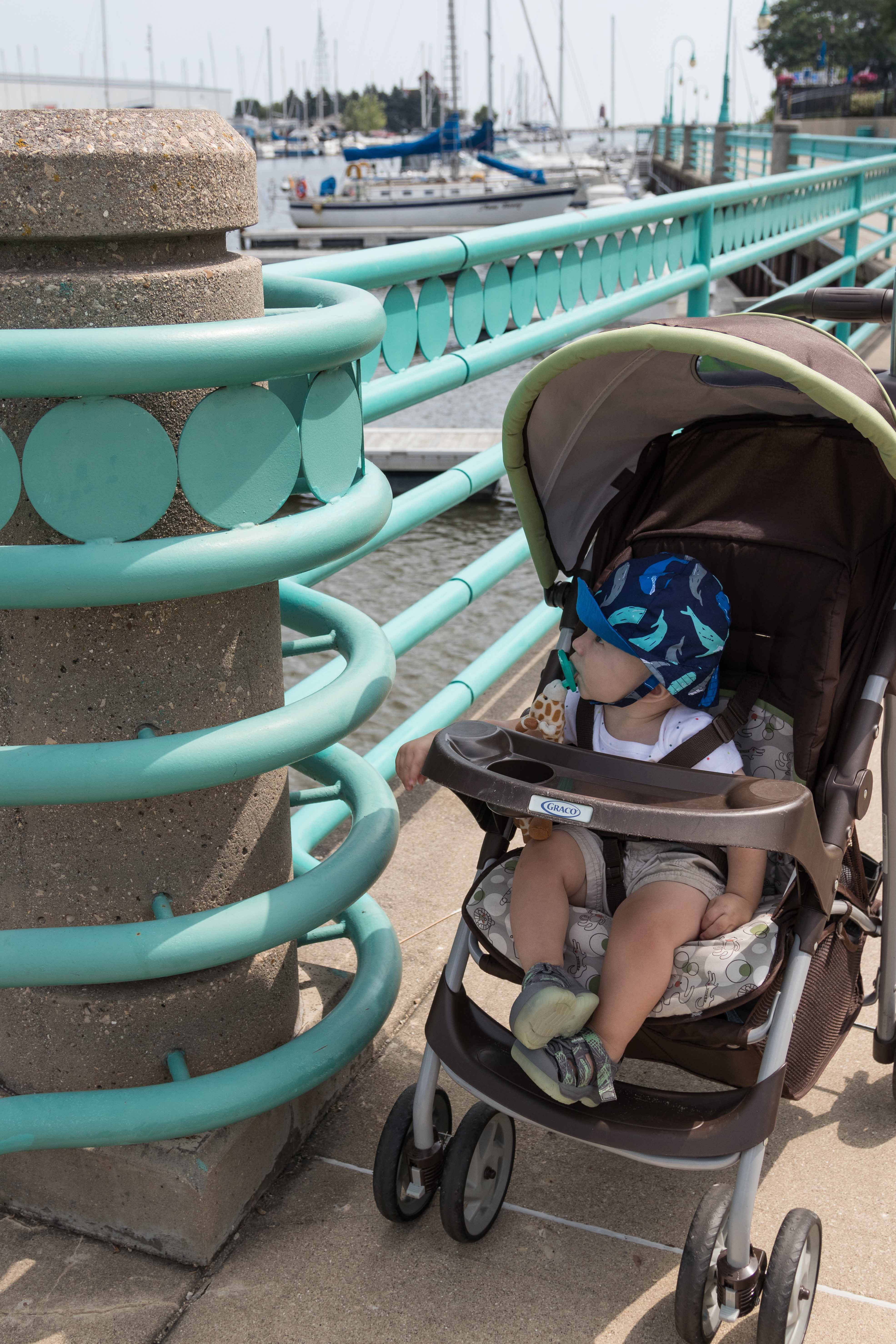 Tommy at the Downtown Racine Harbor August 2018 | https://www.roseclearfield.com