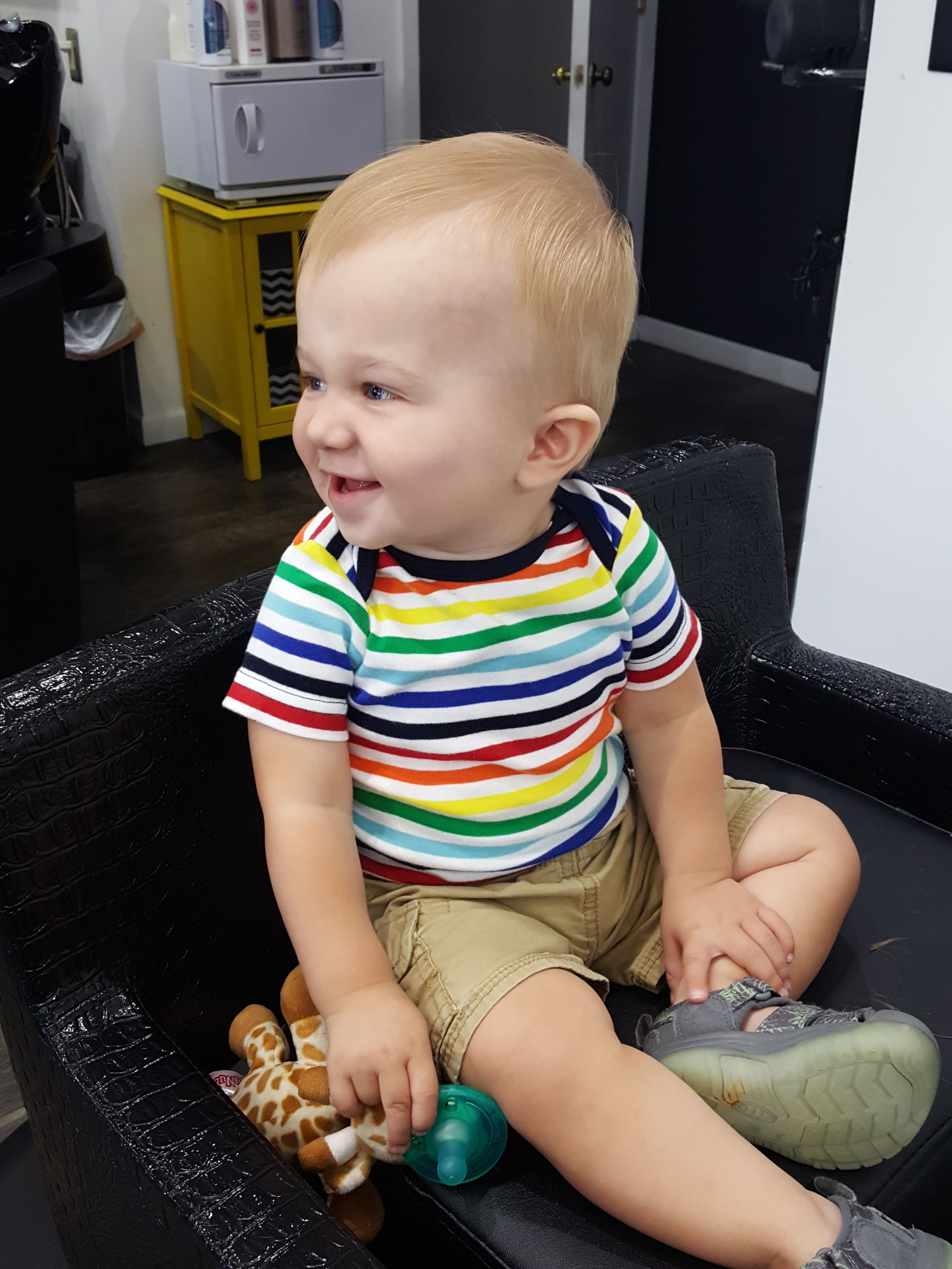 Tommy's First Haircut September 2018 | https://www.roseclearfield.com