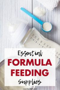 Essential Formula Feeding Supplies