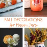 Fall Decorations for Mason Jars