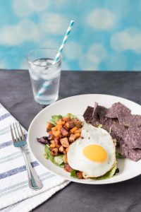 Protein Lunch with Sweet Potato and Chicken Sausage | https://www.roseclearfield.com