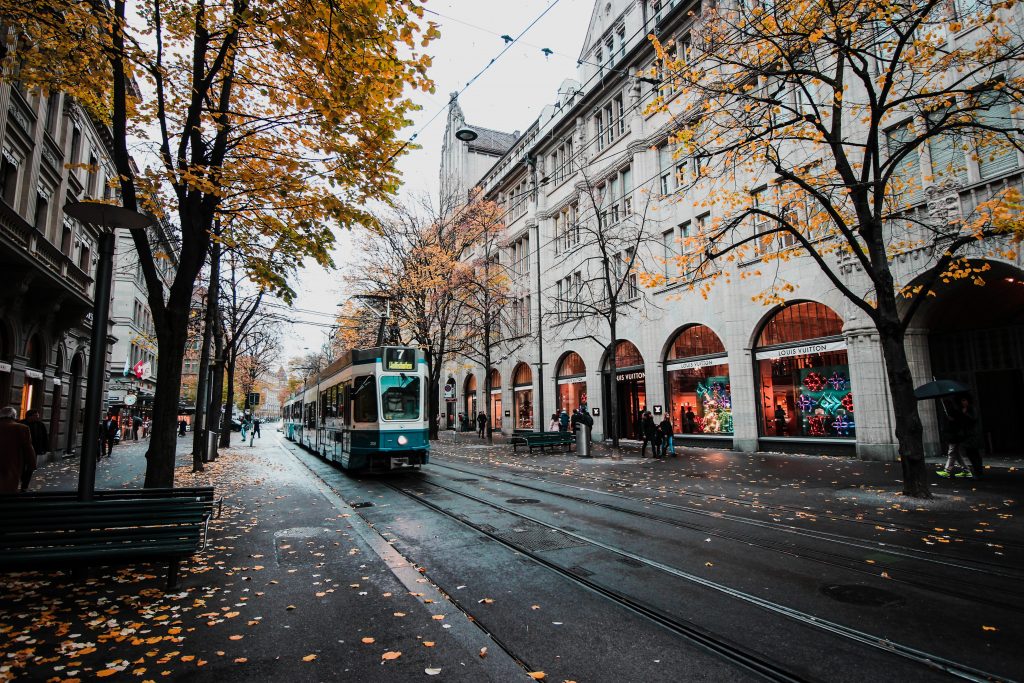 20 Creative Fall Photography Ideas - Train Passing by H. Emre via Pexels